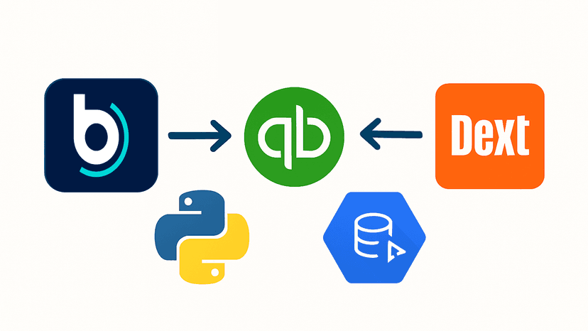 Job-Cost FinOps: Buildertrend ↔ QuickBooks ↔ Dext project demonstration